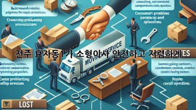 전주 효자동1가 소형이사, 안전하고 저렴하게!