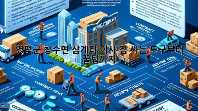 영덕군 창수면 삼계리 이사, 짐 싸는 도구부터 꿀팁까지! 🚚📦✨